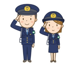 警察官敬礼１